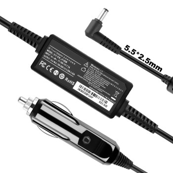 65w Fujitsu Lifebook E5510 E5511 Car Auto charger