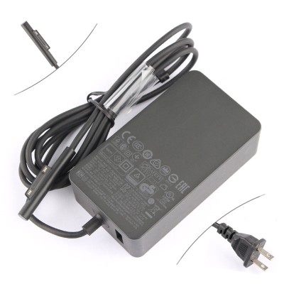 Original 65W Microsoft Surface Pro 4 SU3-00006 AC Adapter + Free Cord