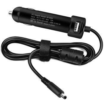 Dell Latitude 3310 Car Auto charger 90W