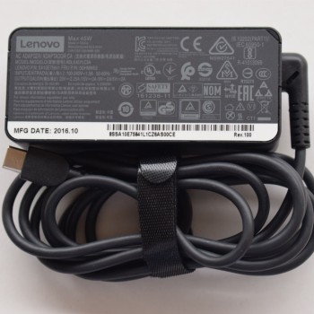 Original 45W Lenovo ThinkPad L470 20J4003EUS AC Adapter+Power Cord