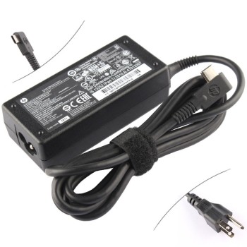 Original 45W USB-C HP Spectre 13-w000 x360 Adapter Charger + Free Cord