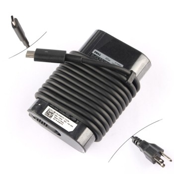Original 45W USB-C AC Adapter Charger Dell HA45NM170 LA45NM171