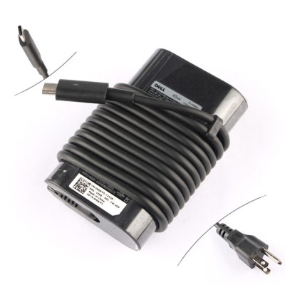 Original 45W USB-C Dell Latitude 11 5179 AC Adapter Charger