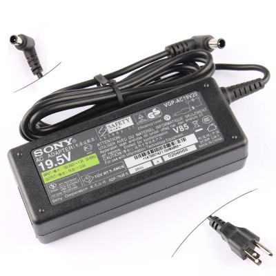 Original 75W Sony Vaio VGN-CR120E/R VGN-CR120E/W AC Adapter Charger