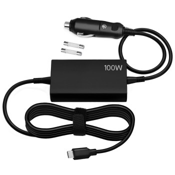 100W 90W USB-C DC Travel Adapter Dell P104F P104F007 P104F008